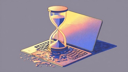 nuneybits_Vector_art_of_an_hourglass_on_a_laptop_5b7fe460-16b1-4fd4-9324-2285aa848af8